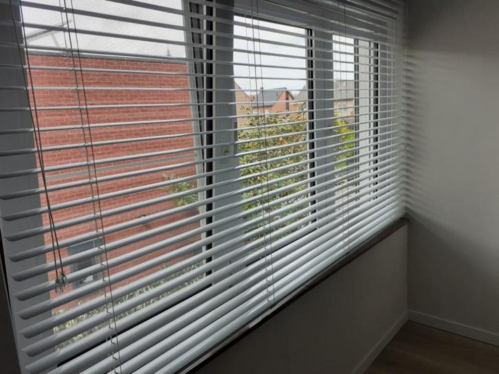 jaloezie Decosol, Huis en Inrichting, Stoffering | Gordijnen en Lamellen, Zo goed als nieuw, 100 tot 150 cm, 200 cm of meer, Wit