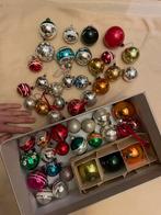 Lot glazen vintage kerstballen, Ophalen of Verzenden