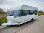 Hobby 545 KMF édition de luxe, Caravanes & Camping, Jantes en alliage léger, Particulier, 5 à 6 mètres, 1250 - 1500 kg