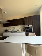 WAANZINNIG KEUKEN MET KOOKEILAND POLAR WIT HOOGGLANS, Huis en Inrichting, Keuken | Complete keukens, Ophalen, Wit, Dubbelwandige keuken