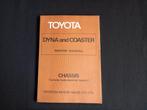 Cahier d'atelier sur les châssis Toyota Dyna et Coaster, Enlèvement ou Envoi