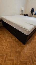 Ikea Brimnes bed 180 x 200 met lades - uitstekende staat, Huis en Inrichting, Slaapkamer | Bedden, Ophalen, Zo goed als nieuw