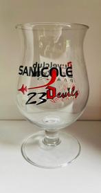 Duvel glas Sanicole 23, Ophalen of Verzenden, Zo goed als nieuw