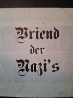 Folder verzet tegen de Nazi's tegen de collaboratie, Verzamelen, Militaria | Tweede Wereldoorlog, Ophalen of Verzenden