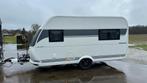 Hobby 440SF model 2024 als nieuw, Caravans en Kamperen, Hobby, Treinzit, Particulier, 1250 - 1500 kg