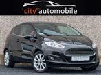 Ford Fiesta 1.0 Ecoboost BLUETOOTH APS ARR CLIM AUTO, Auto's, Stof, Gebruikt, Zwart, Zwart