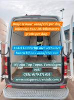 Verhuiswagen Te Huur | Ladderlift Service Antwerpen, Auto's, Bestelwagens en Lichte vracht, Automaat, Euro 6, Mercedes-Benz, Bedrijf