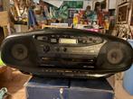 Radio cassette cd rom Sony vintage, Enlèvement, Utilisé, Radio, Avec lecteur de CD