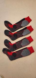 2 paar FALKE skikousen (4 stuks)- maat 31-34  - goede staat!, Autres marques, Enlèvement ou Envoi, Utilisé, Ski