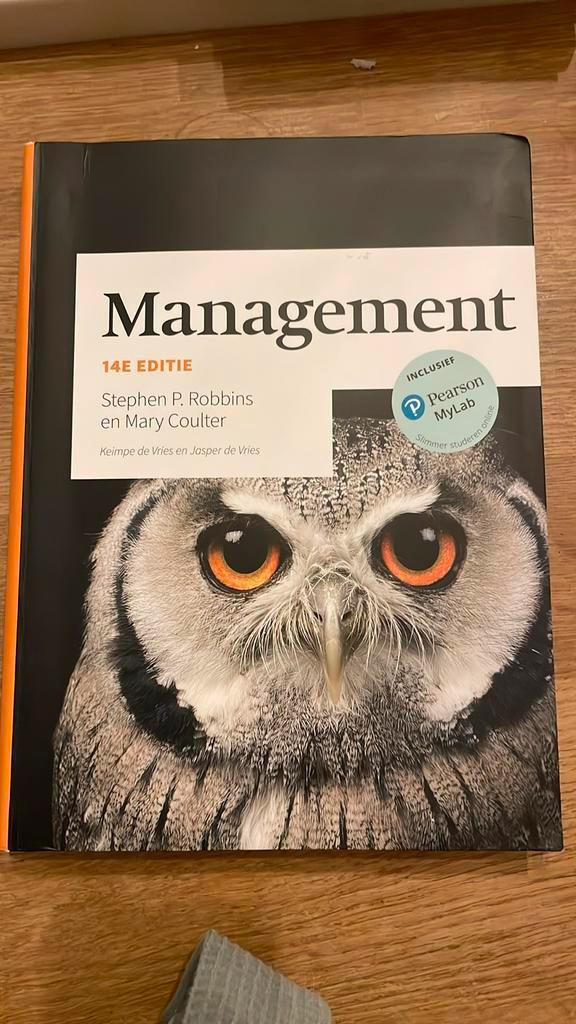 Stephen P. Robbins - Management, Boeken, Schoolboeken, Zo goed als nieuw, Nederlands, Ophalen of Verzenden