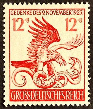 Hitlerputsch, Adler und Schlange 1944 POSTFRIS