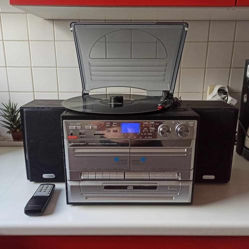 Soundmaster MCD4500 platenspeler, Audio, Tv en Foto, Platenspelers, Zo goed als nieuw, Platenspeler, Overige merken, Ophalen