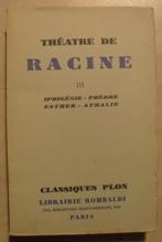 Théâtre de Racine III, Ophalen of Verzenden, Toneel