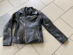 Lederen dames vest zwart mt S, Ophalen, Gedragen, Maat 36 (S), Zwart