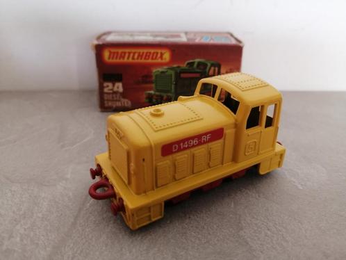 Lesney Matchbox Superfast #24 Diesel Shunter in doosje, Hobby en Vrije tijd, Modelauto's | Overige schalen, Zo goed als nieuw