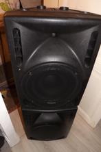 2x JB Systems PSA12 speaker monitor, Gebruikt, 120 watt of meer, Front, Rear of Stereo speakers, Ophalen