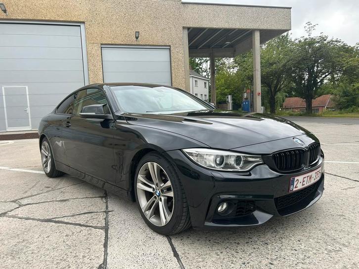 Bmw 420d Pack M, Autos, BMW, Particulier, Série 4, Diesel, Euro 6, Coupé, 2 portes, Boîte manuelle, Noir, Noir, Cuir, Propulsion arrière