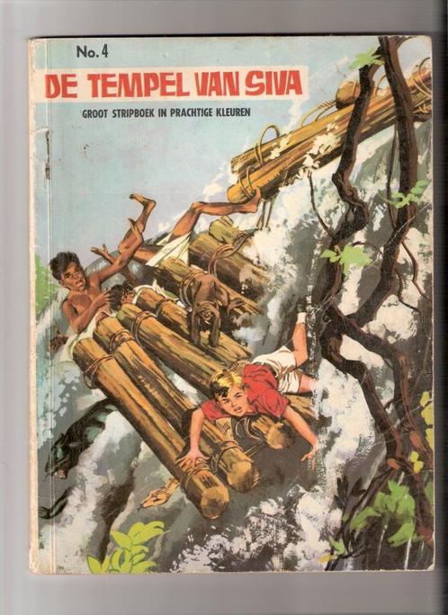 De tempel van Siva - Jungle reeks nr. 4, Boeken, Stripverhalen, Gelezen, Eén stripboek, Ophalen of Verzenden