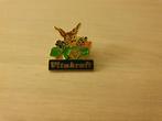 vintage vitakraft pin uit de jaren 90, Verzamelen, Ophalen of Verzenden, Zo goed als nieuw, Merk, Speldje of Pin