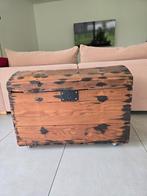 Houten vintage kist, Huis en Inrichting, Woonaccessoires | Kisten, Ophalen, Gebruikt