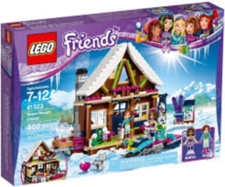 LEGO Friends Wintersport Chalet - 41323, Kinderen en Baby's, Speelgoed | Duplo en Lego, Zo goed als nieuw, Lego, Complete set