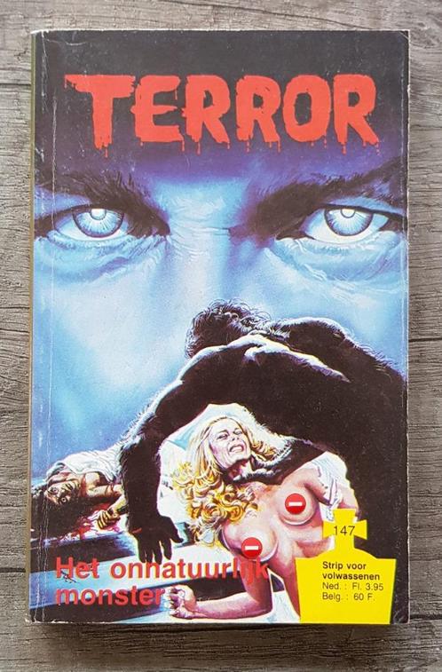 Terror 147: Het onnatuurlijk monster, Boeken, Stripverhalen, Zo goed als nieuw, Eén stripboek, Verzenden