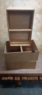 houten bakjes, Ophalen, Gebruikt, Minder dan 50 cm, Minder dan 40 cm