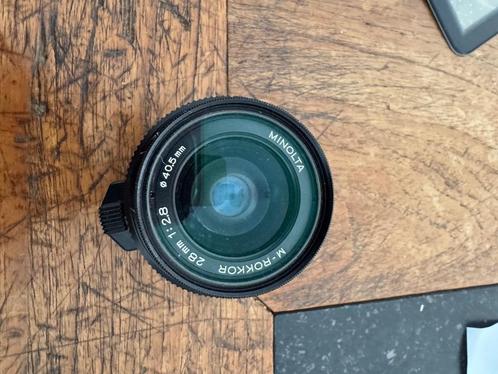 Minolta Rokkor 28mm f2.8 voor Leica M, Audio, Tv en Foto, Foto | Lenzen en Objectieven, Gebruikt, Groothoeklens, Ophalen of Verzenden