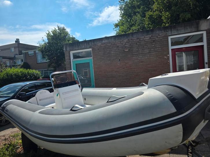 Nimarine mx450 ribboot Bouwjaar 2023te ruil tegen een quad, Watersport en Boten, Rubberboten, Zo goed als nieuw, Yamaha, Ophalen