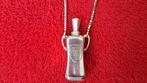 collier Porsche 835 argent réservoir  pour parfum Vintage, Ophalen of Verzenden, Zilver, Zilver