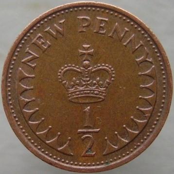 Verenigd Koninkrijk ½ - 1 - 2 - 5 - 10 - 20 - 50 penny/pence beschikbaar voor biedingen