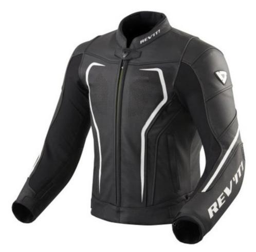 Rev’it! Vertex GT motorjas – Leder Maat 52 – Praktisch nieuw, Motoren, Kleding | Motorkleding, Jas | leer, Heren, Nieuw zonder kaartje