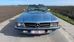 Mercedes 280SL 1976 – belgische oldtimer in diamantblauw, Auto's, Mercedes-Benz, Automaat, Achterwielaandrijving, Cabriolet, Blauw