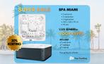 SUPERDEAL!! Jacuzzi Miami (Balboa) 5 pers 220x220cm 141 jets, Envoi, Neuf, Filtre