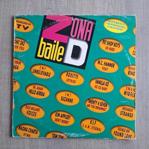 Zona de baile vinyl LP - 90's verzamelabum., Cd's en Dvd's, Vinyl | Verzamelalbums, Gebruikt, Pop, Ophalen of Verzenden