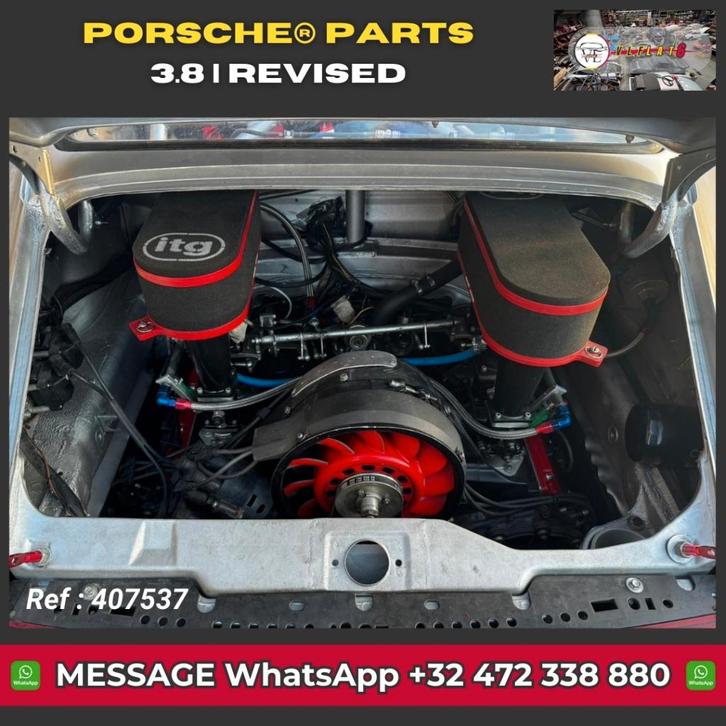 Moteur Porsche 3.8 révisé, Autos : Pièces & Accessoires, Moteurs & Accessoires, Pièces Oldtimer ou Ancêtre, Porsche, Révisé, Enlèvement