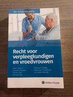 Recht voor verpleegkundigen en vroedvrouwen, Enlèvement, Comme neuf, Enseignement supérieur professionnel