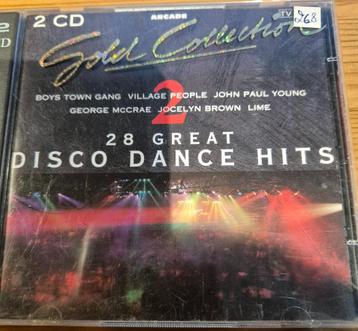 Gold collection - 28 great disco dance hits beschikbaar voor biedingen