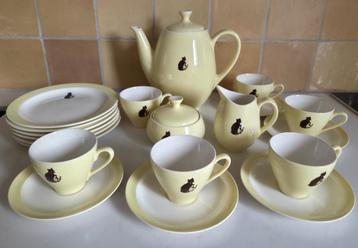 Servies de zwarte kat Royal Sphinx Maastricht  beschikbaar voor biedingen