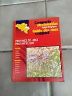 Wegenatlas provincie Luik, Livres, Atlas & Cartes géographiques, Enlèvement ou Envoi, Neuf