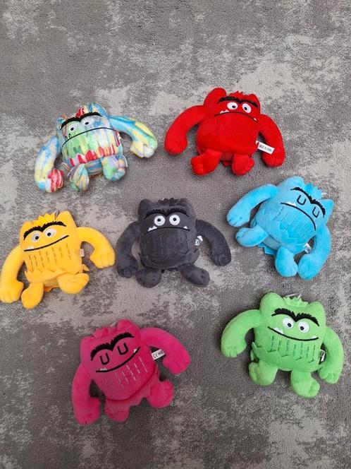 Het Kleurenmonster | 7 knuffels | Nieuw, Kinderen en Baby's, Speelgoed | Knuffels en Pluche, Nieuw, Ophalen of Verzenden