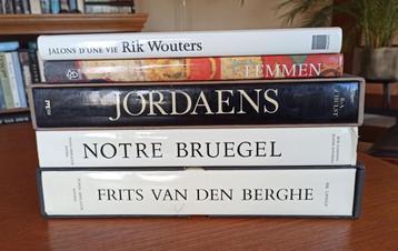  5 Franstalige kunstboeken beschikbaar voor biedingen