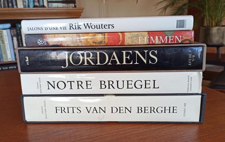 5 Franstalige kunstboeken, Boeken, Kunst en Cultuur | Beeldend, Ophalen of Verzenden