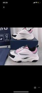 Dior B22 Sneakers – White/Pink –, Kleding | Heren, Schoenen, Wit, Nieuw, Sneakers, Verzenden