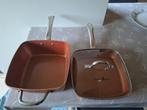 2 Pannen/potten met deksel, Huis en Inrichting, Keuken | Potten en Pannen, Ophalen, Gebruikt
