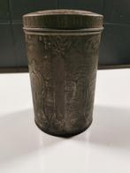 Oud blik met reliëf. Vintage, Enlèvement ou Envoi