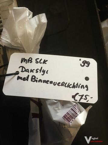 Mercedes SLK 1999 dakstijl met binnenverlichting beschikbaar voor biedingen