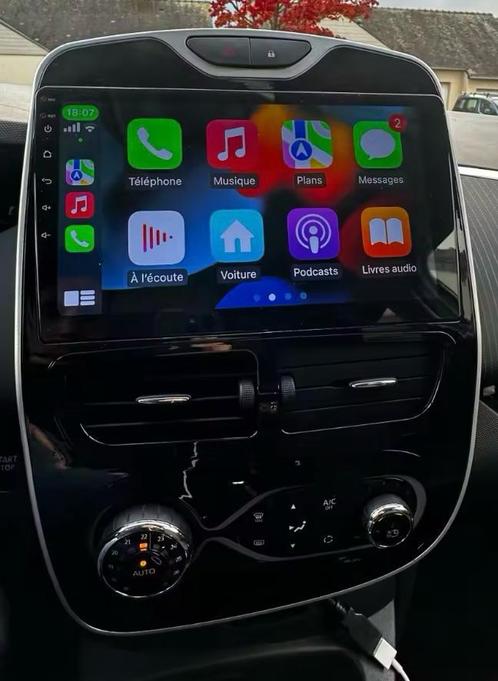 €200!!! Carplay Radio Android GPS Renault Clio 4 Bluetooth, Auto diversen, Autoradio's, Ophalen