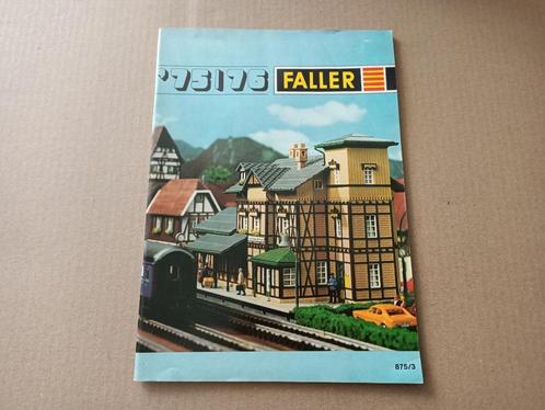 Catalogus: Faller/ HO / AMS Racebaan (1975/1976), Enfants & Bébés, Jouets | Circuits, Circuit, Enlèvement ou Envoi