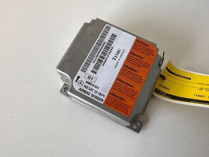 Airbag Module van een Mercedes ML-Klasse, Auto-onderdelen, Elektronica en Kabels, Mercedes-Benz, Gebruikt, 3 maanden garantie